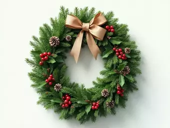 How to Make a Classic Evergreen Christmas Wreath: Step-by-Step DIY Tutorial