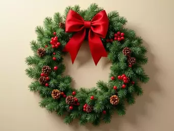 Symbolism and history behind traditional Christmas wreath designs