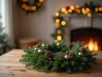 How to preserve and reuse your Christmas wreath year after year