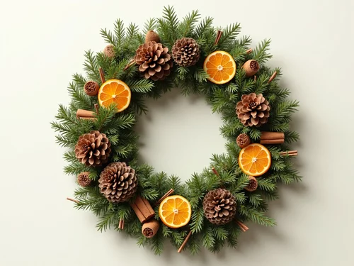 Eco-Friendly Christmas Wreath Designs Using Natural and Recycled Materials