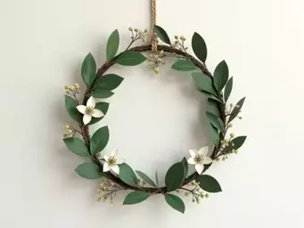 DIY Modern Christmas Wreath Ideas with Minimalist Styling Tips