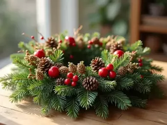 How to Choose the Perfect Floral Materials for Your Christmas Wreath